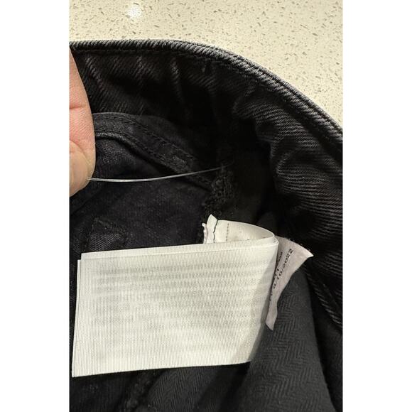 Abercrombie & Fitch Women’s Faded Black Curve Love High Rise Jeans Sz 28-6L NWOT - Picture 9 of 9